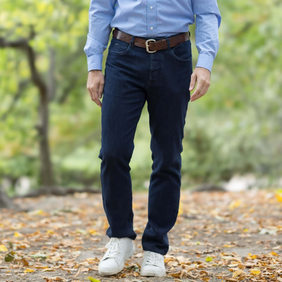 "MVP" Five-Pocket Jean with Magnetic Closures