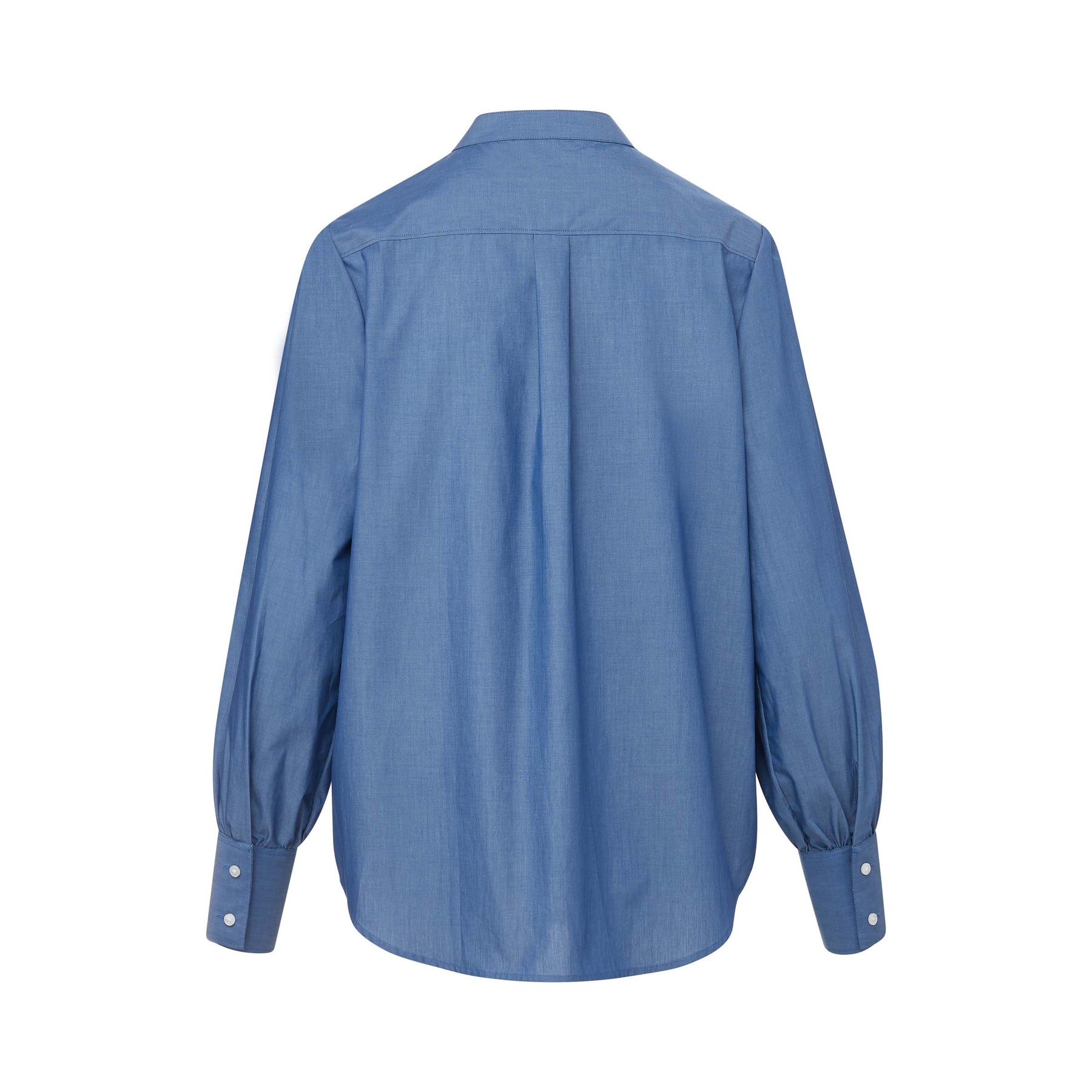 Women's Adaptive Magnetic Button Chambray Blouse