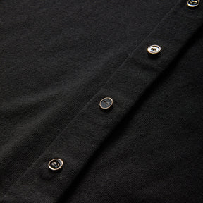 Women's Adaptive Magnetic Front Knit Cardigan Sweater In Black