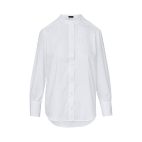 Women's Adaptive Magnetic Button Classic White Blouse