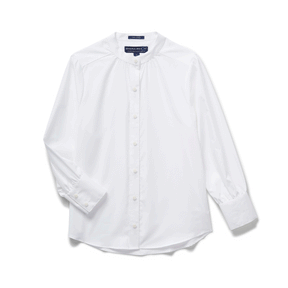 Women's Adaptive Magnetic Button Classic White Blouse