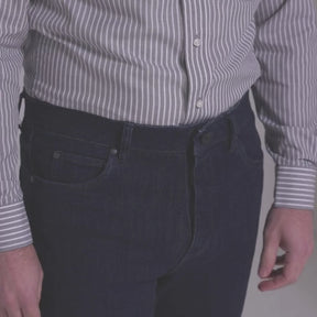 "MVP" Five-Pocket Jean with Magnetic Closures