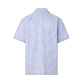 "Landry" Short-Sleeve Untucked Camp Casual Shirt with Magnetic Closures