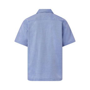 "Landry" Short-Sleeve Untucked Camp Casual Shirt with Magnetic Closures