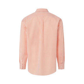 "Heights" Long-Sleeve Button-Down Collar Cotton Shirt with Magnetic Closures