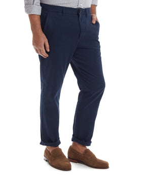 "Fordham" Flat-Front Easy-Care Twill Chino Pants with Magnetic Closures