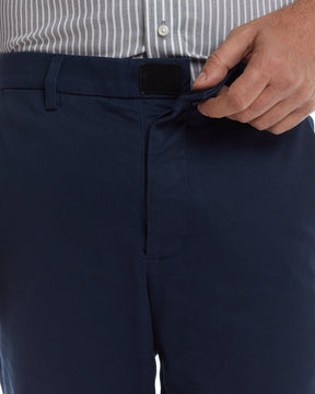 "Fordham" Flat-Front Easy-Care Twill Chino Pants with Magnetic Closures