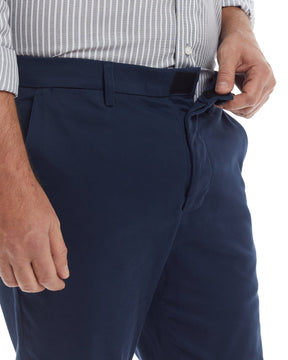 "Fordham" Flat-Front Easy-Care Twill Chino Pants with Magnetic Closures