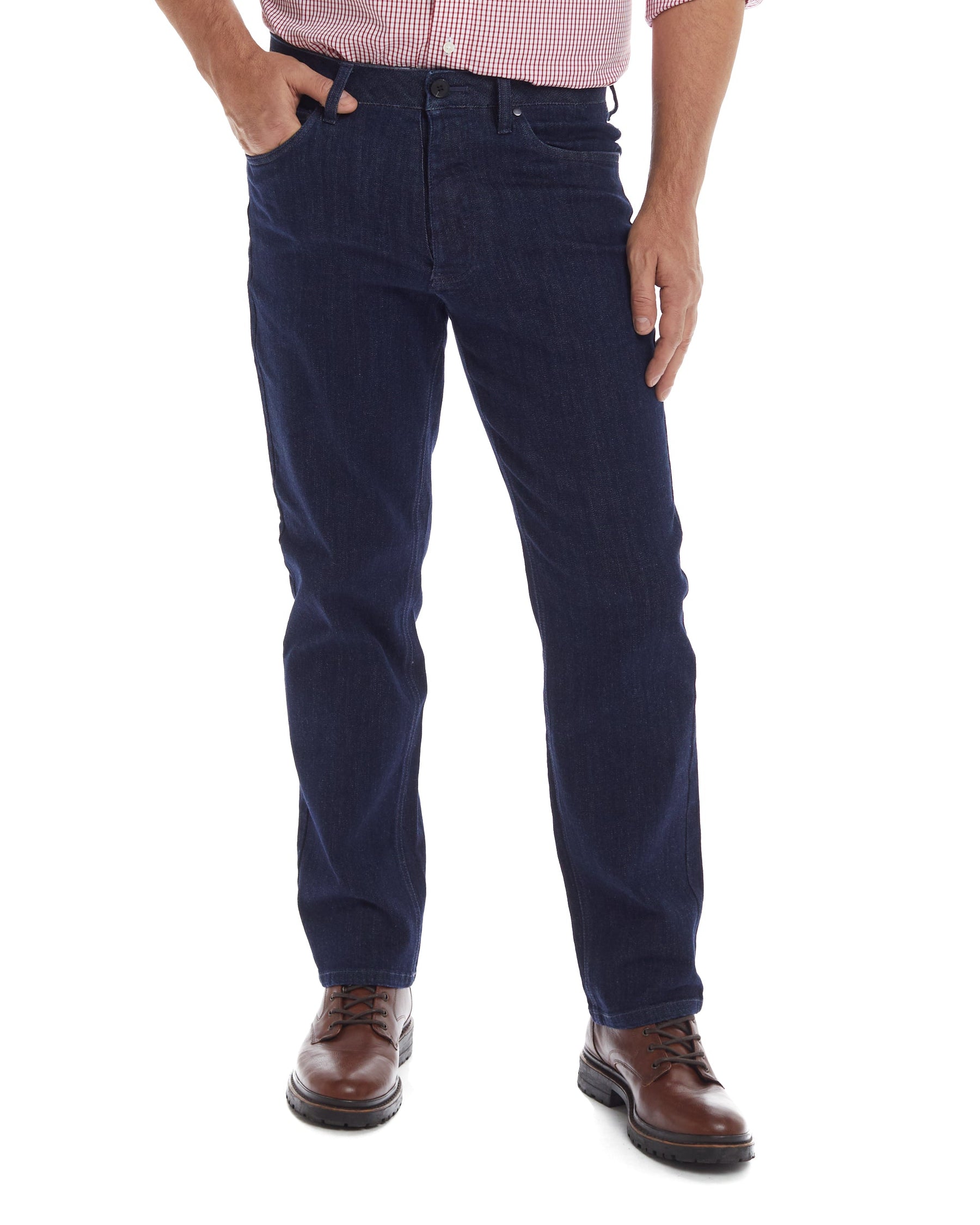 "MVP" Five-Pocket Jean with Magnetic Closures