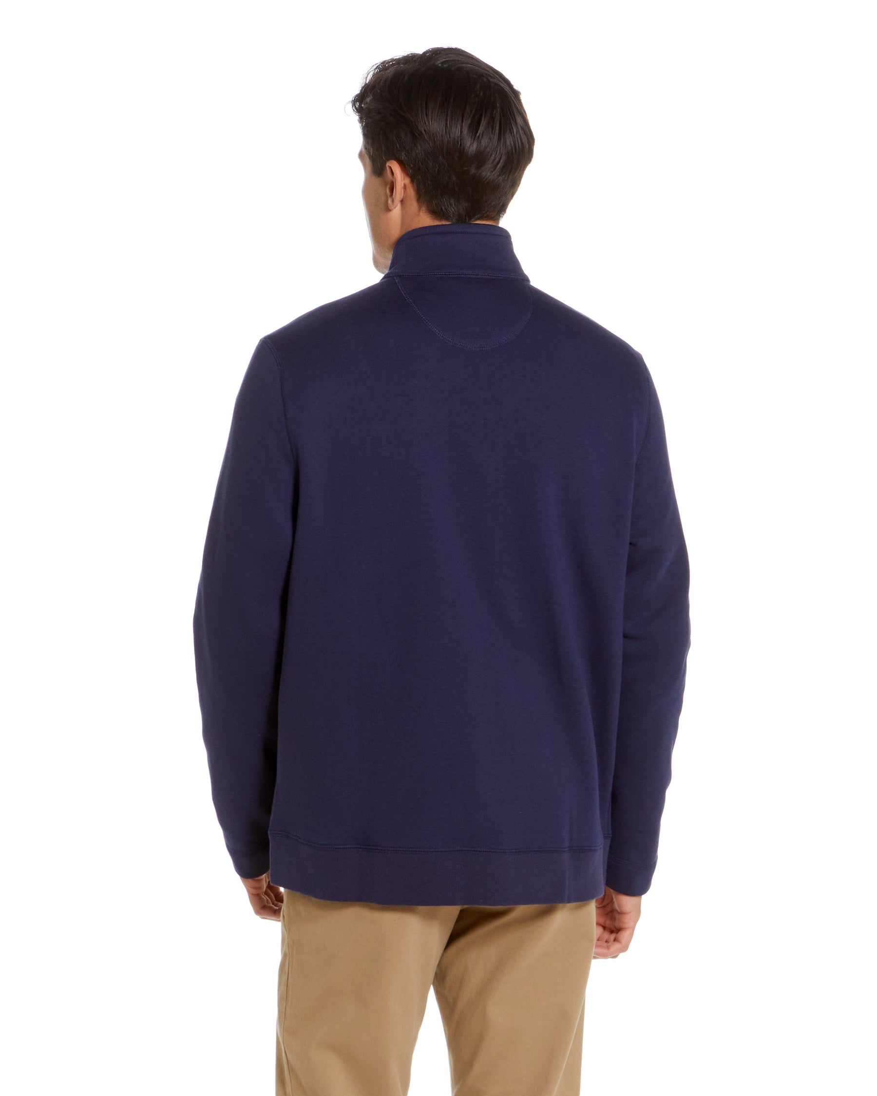 "Dillon" Long-Sleeve Knit Fleece Jacket with Magnetic Closures