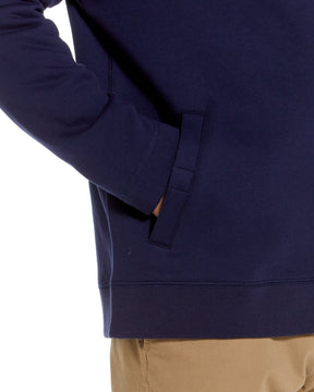 "Dillon" Long-Sleeve Knit Fleece Jacket with Magnetic Closures