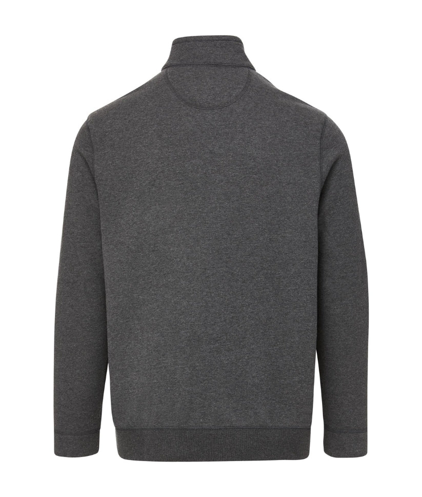 "Dillon" Long-Sleeve Knit Fleece Jacket with Magnetic Closures